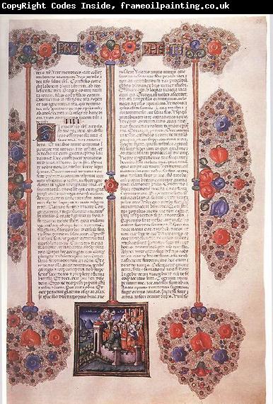 unknow artist Bible of Borso d'Este